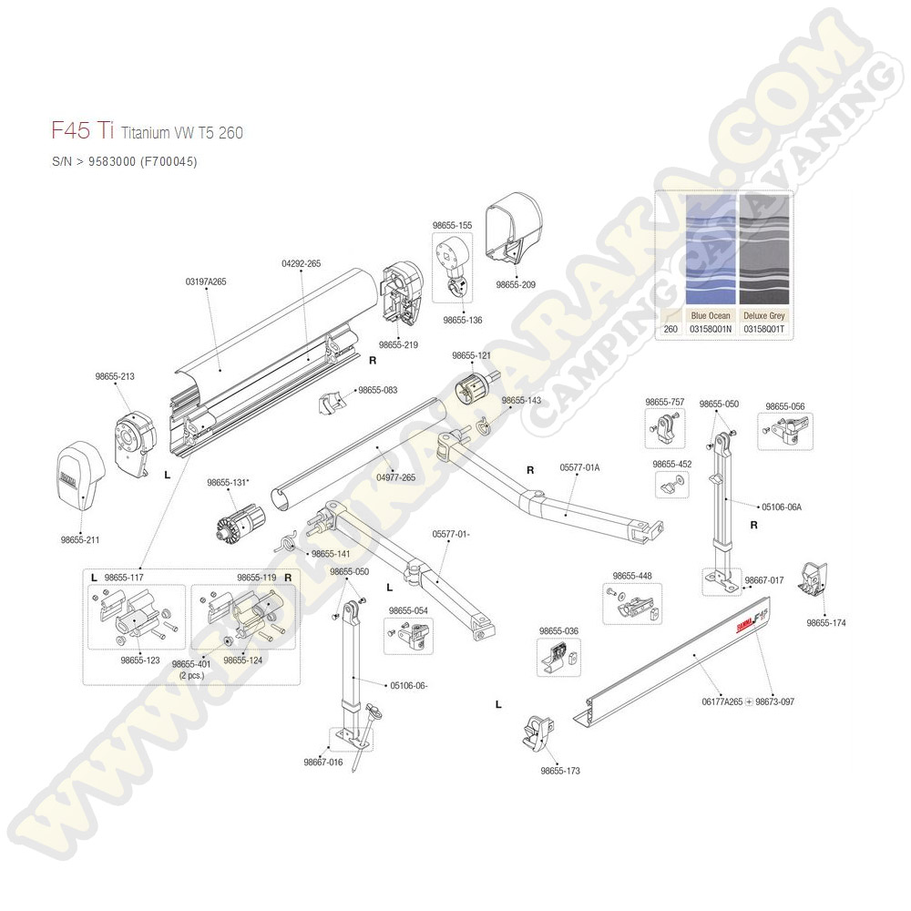 98655-054 Coude pied gauche F45I-TI-F1