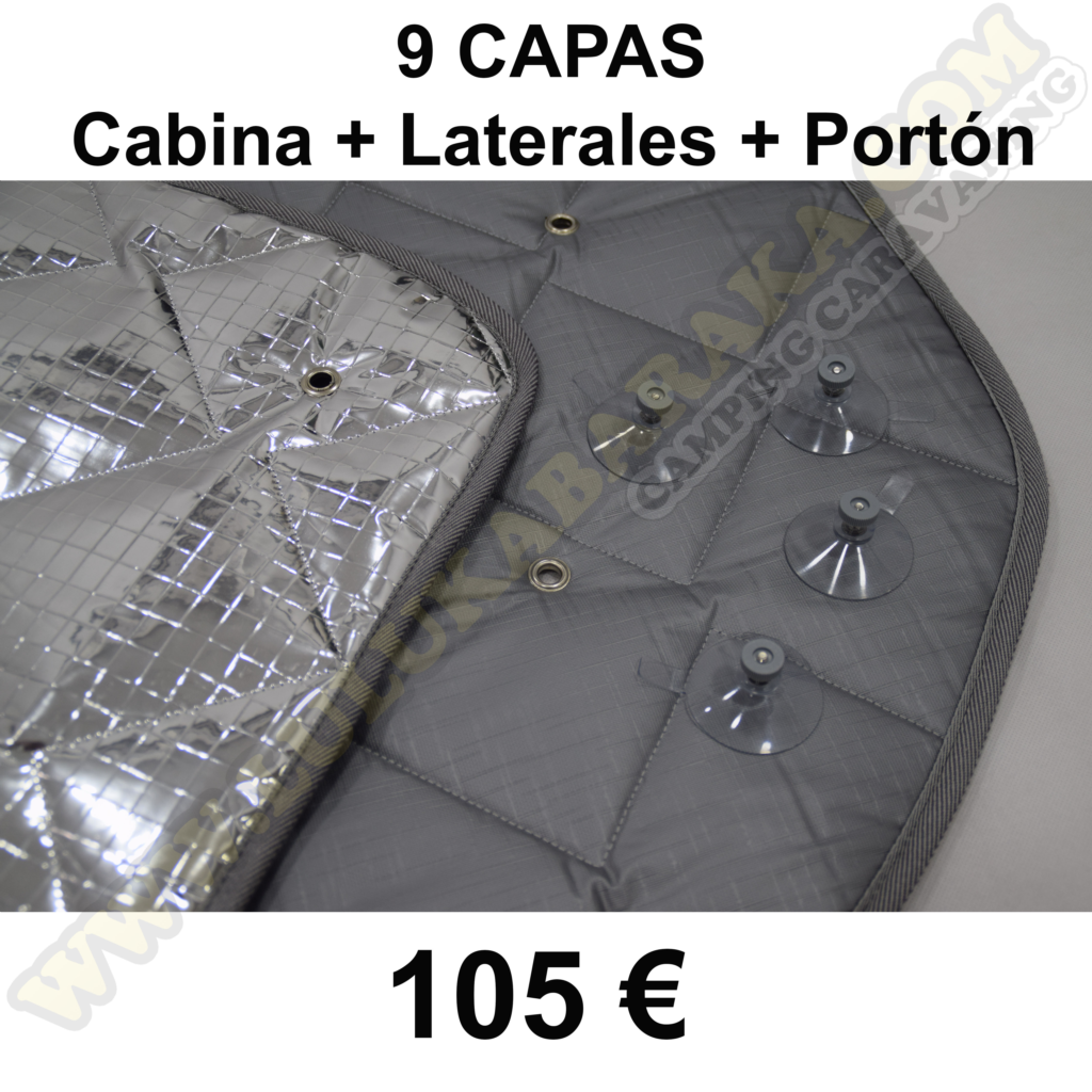 Isolants cabine + côtés + hayon (plusieurs modèles)