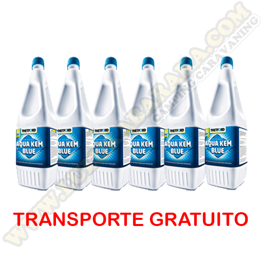 Aqua Kem Blue 2l Pack 6 unités (Transport gratuit)