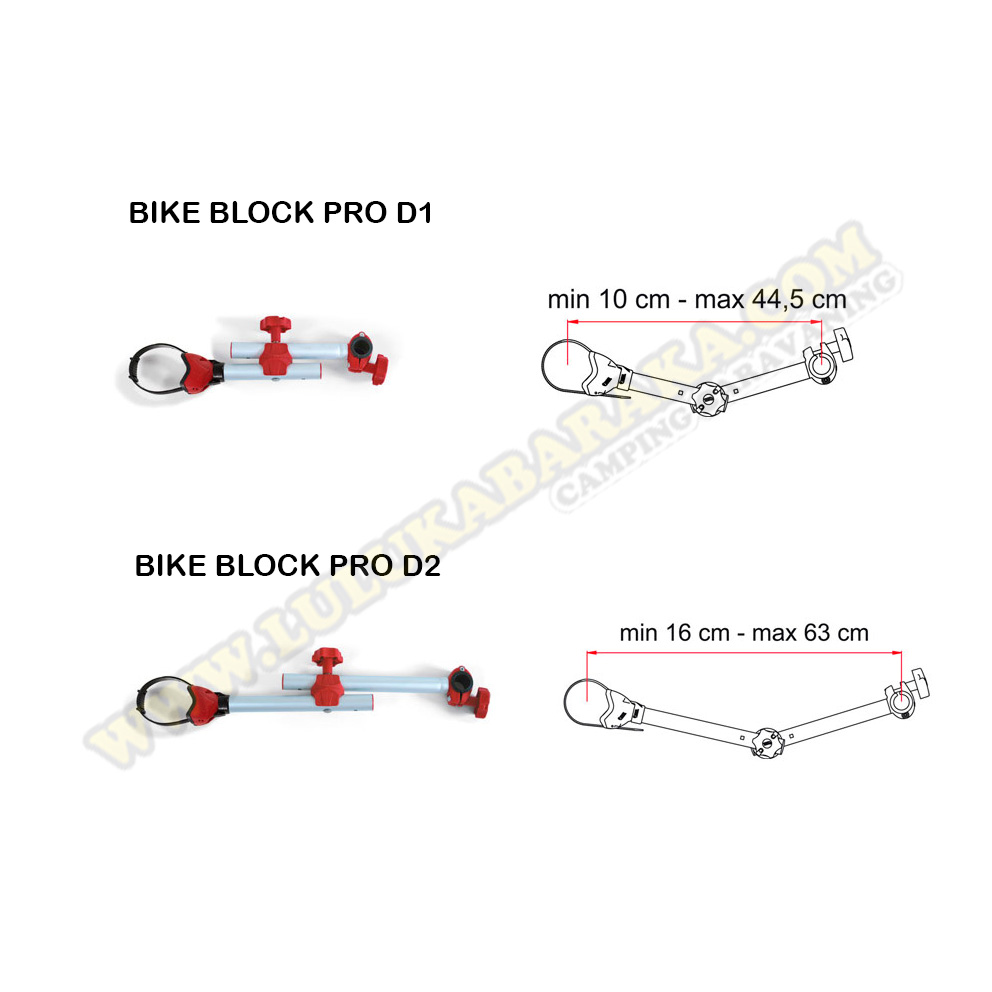 Bike Block Pro D réglable ( plusieurs mesures et coleurs )