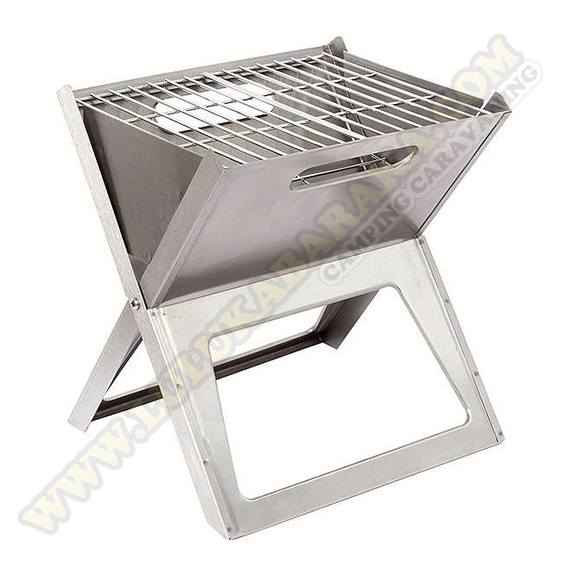 Barbacue pliant inoxydable