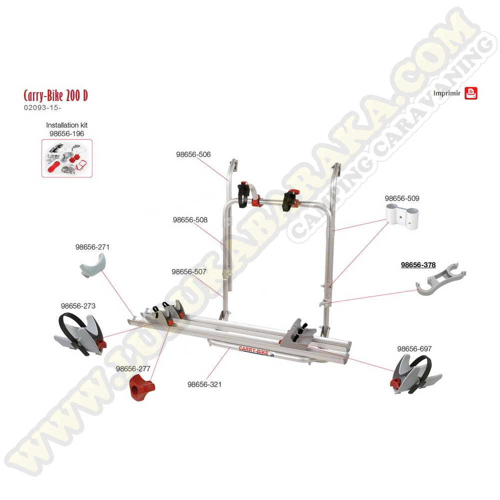 Rechange Carry-Bike 200D