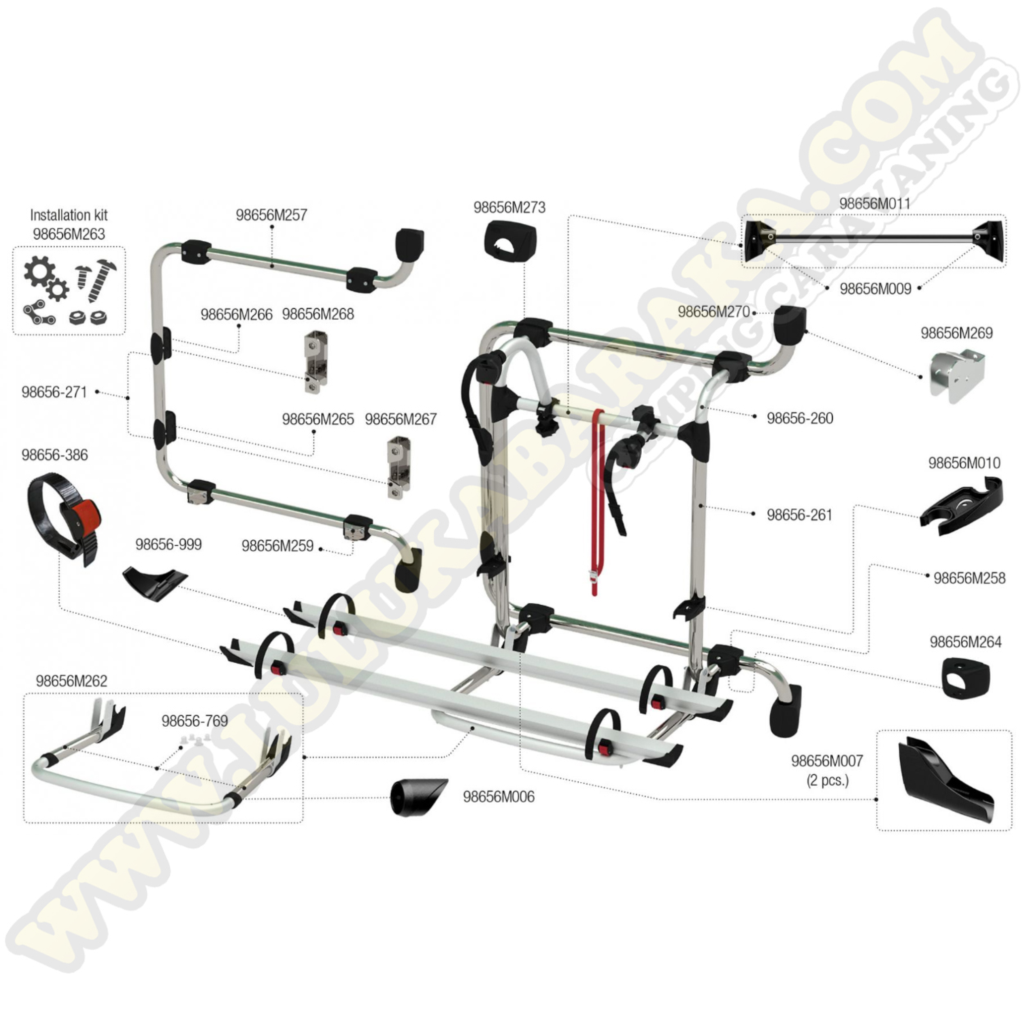 Rechange Carry-Bike VW Crafter depuis 2016