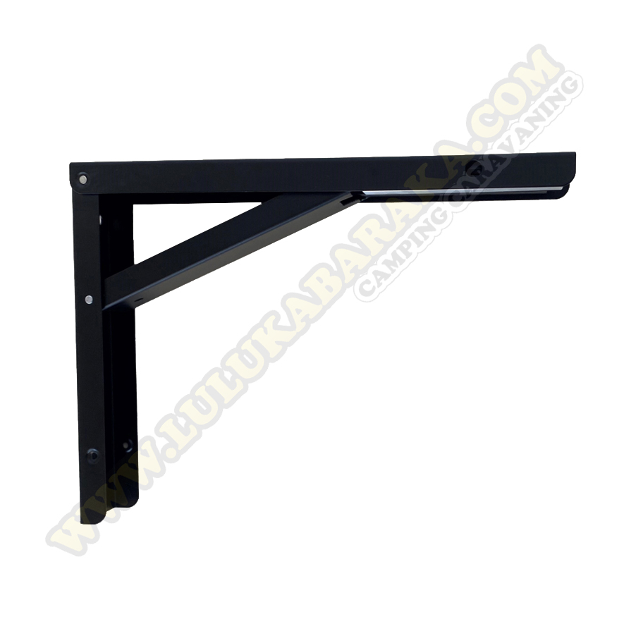 Équerre pliant noir 315 mm JOKER