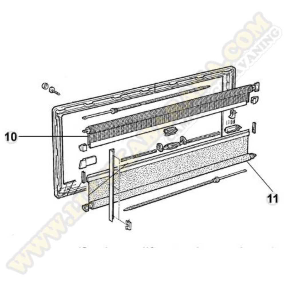 Store/moustiquaire S4 (différentes mesures)