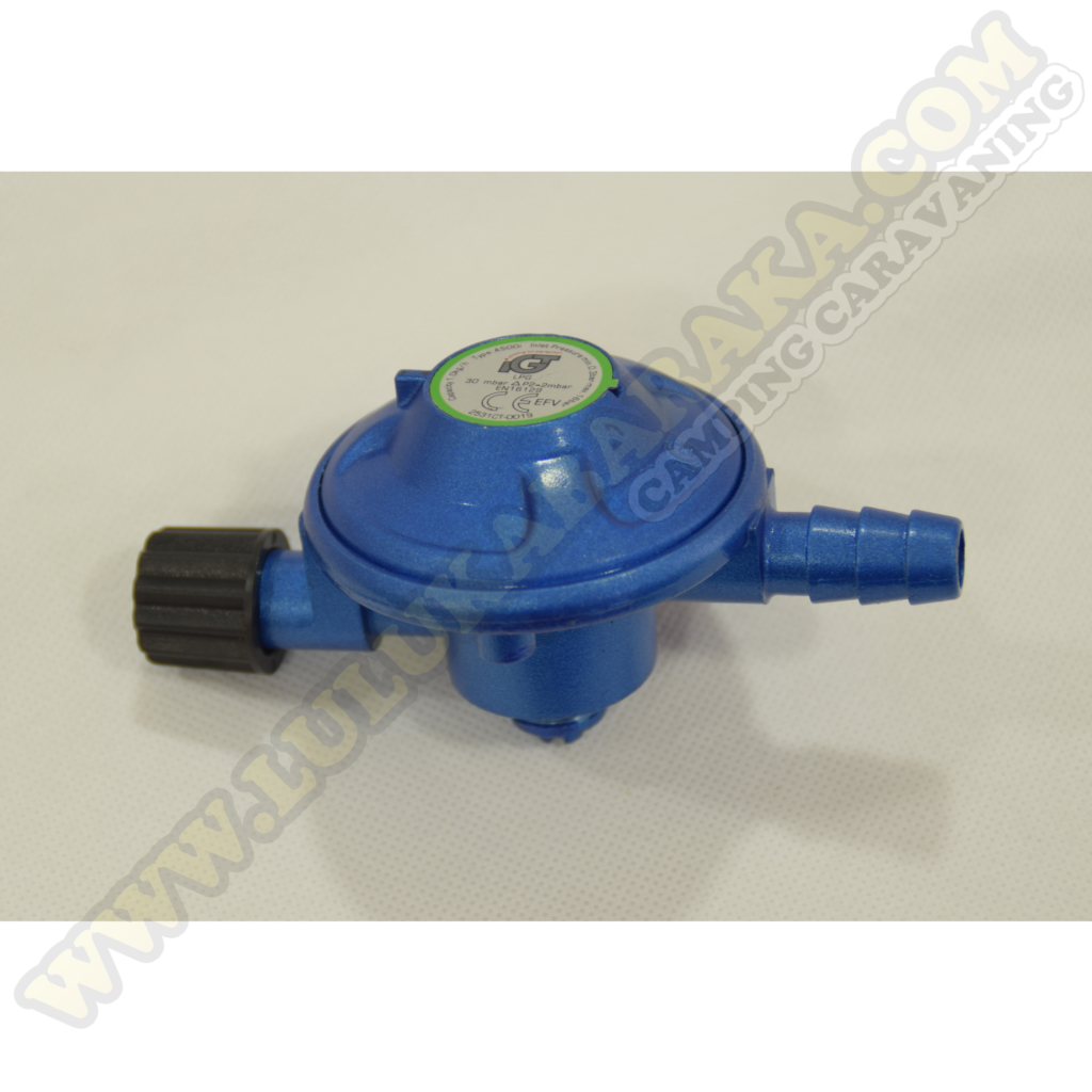 Regulateur de gaz pour bonbonnes bleues