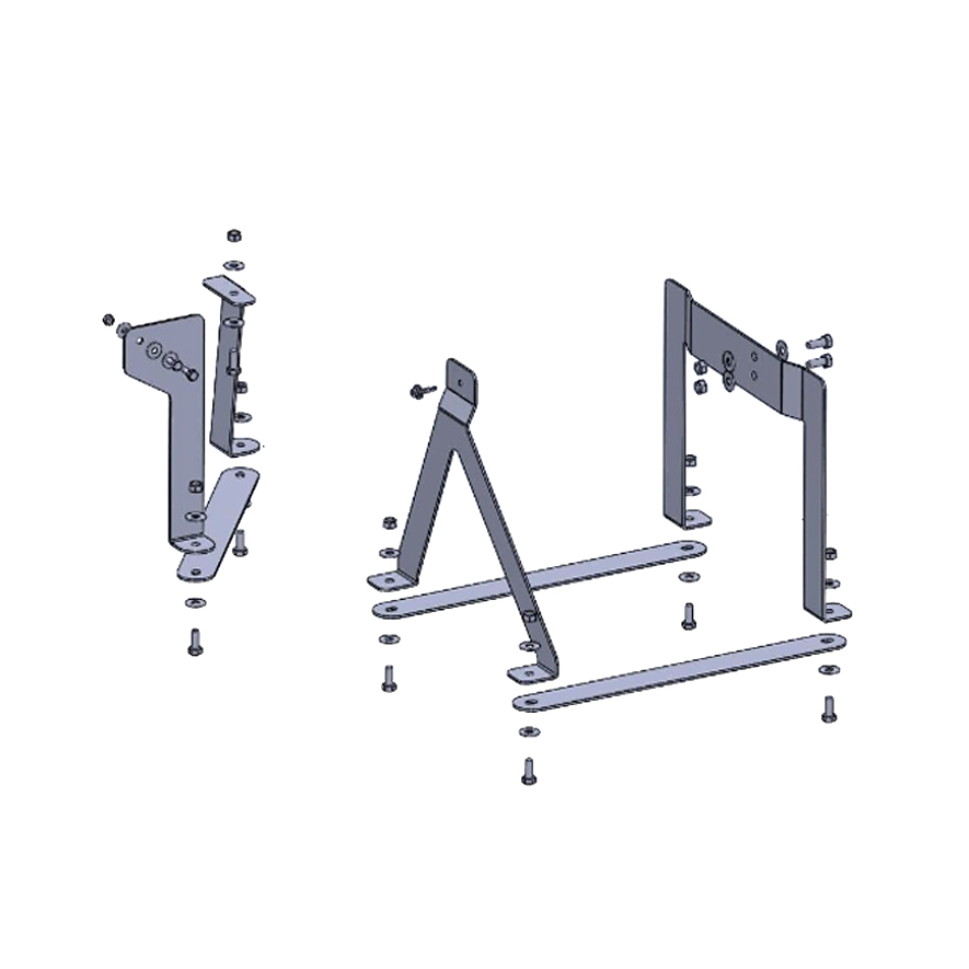 Kit de montage pour réservoir externe T5/T6/T6.1 60 L