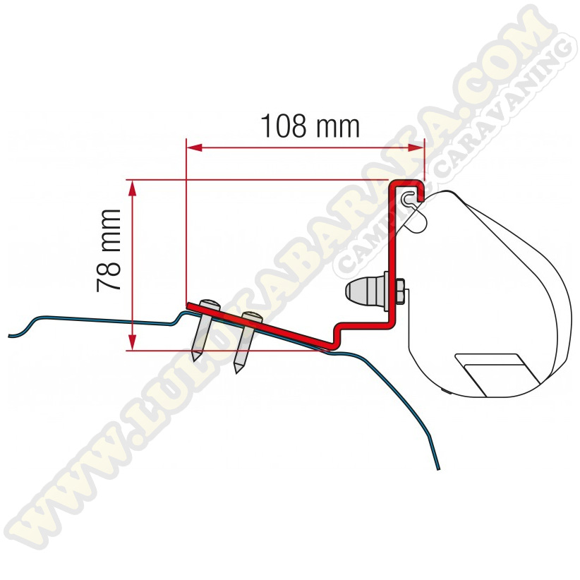 Kit supports F35 Pro Ford Custom Cap Coast (L1-H1) Capland - Caplife (L2-H1)