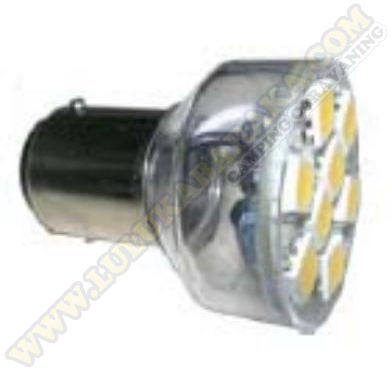 Led BA15S 8SMD WW