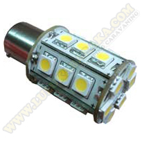 Led BAY15D 24SMD WW