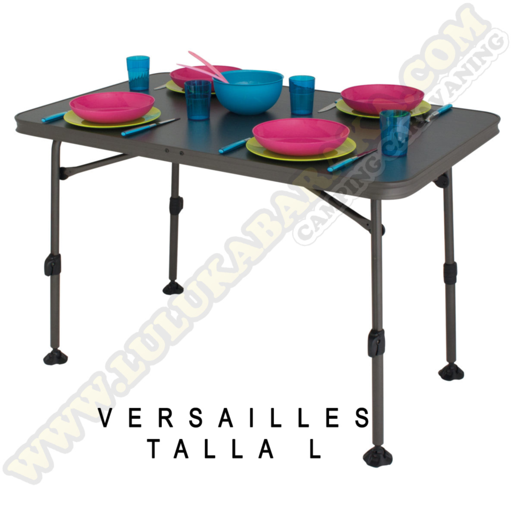 Table aluminium Versailles (M - L)
