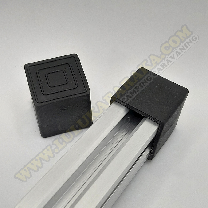 Capuchon de finition pour profilé en aluminium