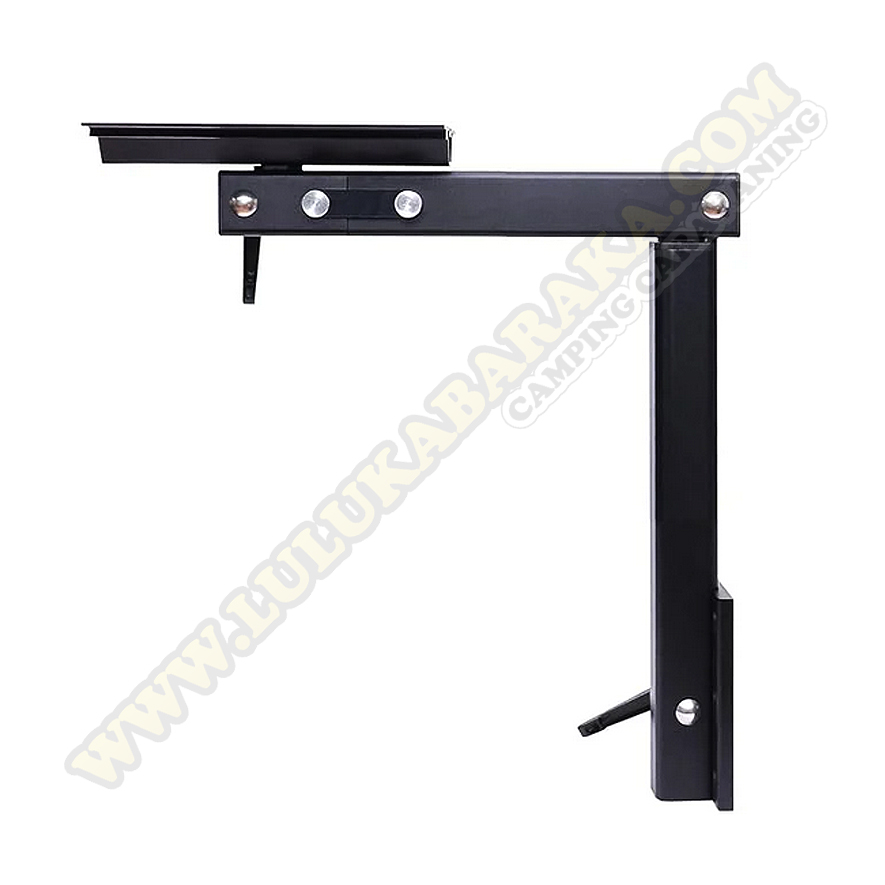 Pied de table pivotant à 360°, noir