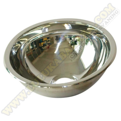 Évier rond inox. 265mm