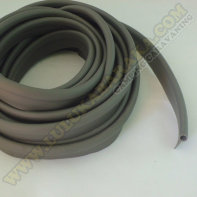 Profil en gomme gris foncé (5m.)
