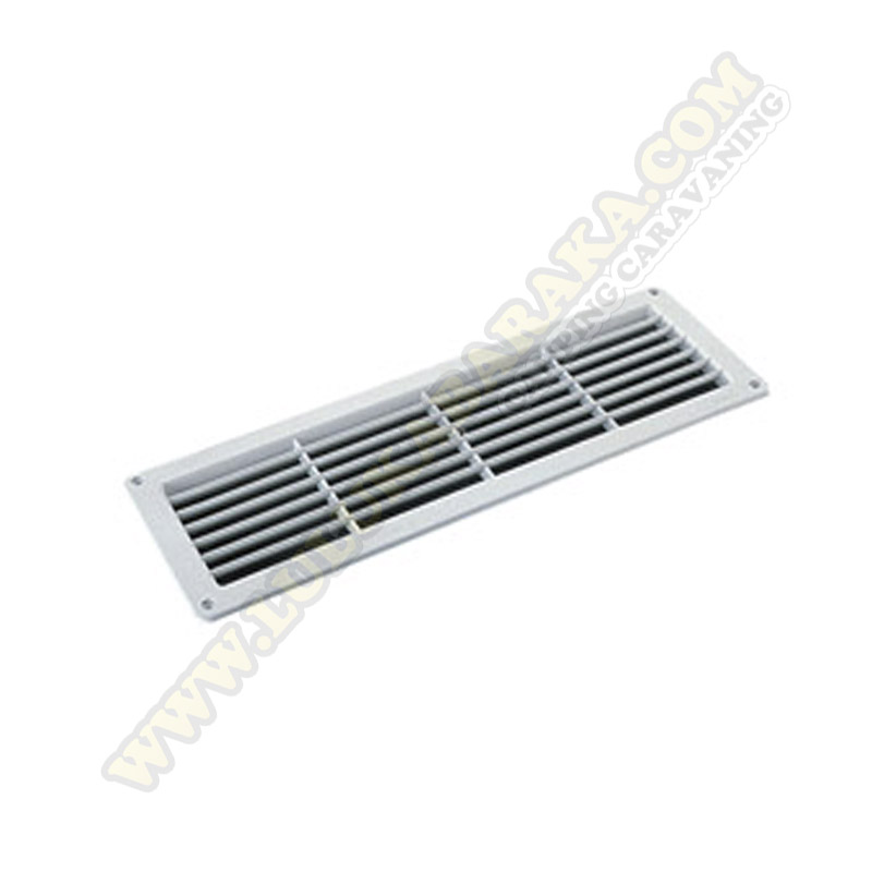 Grille de ventilation avec moustiquaire  37 x 12,3 cm