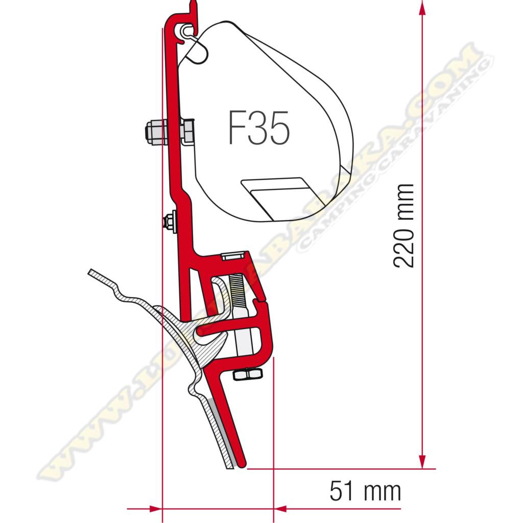 Adaptateur Brandrup VW T4