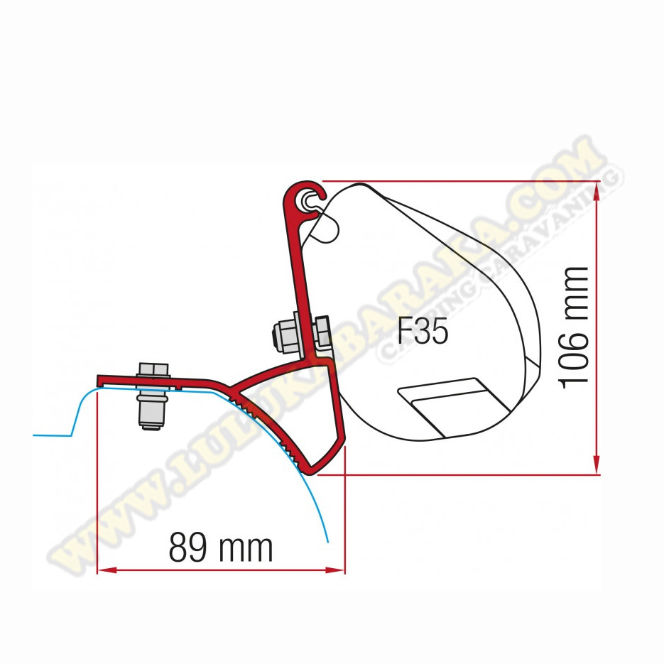 Support F35 Trafic, Vivaro, Primastar depuis 2014