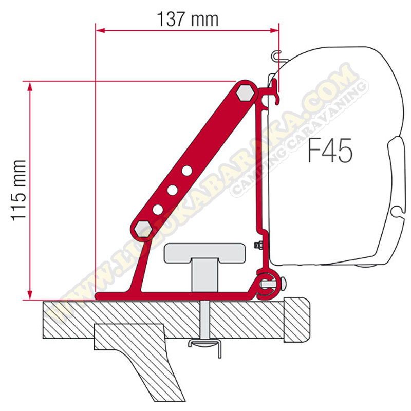 Support F35-F45 Kit Auto Adapter