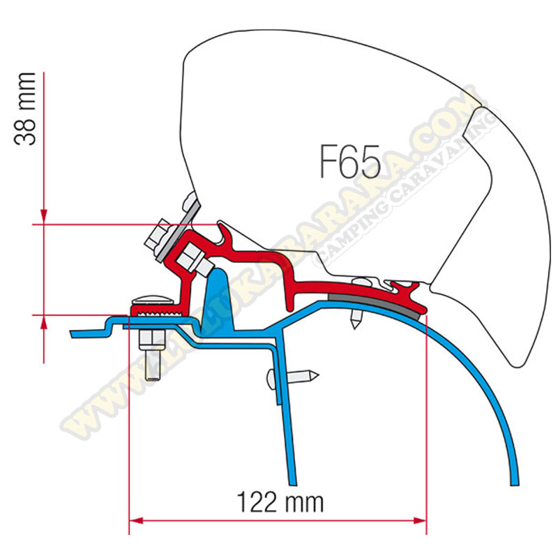 Support F65 et F80S Master H2