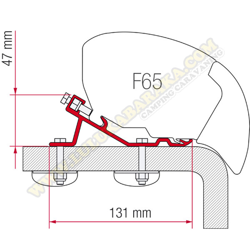 Adaptateur F65 et F80S Standard