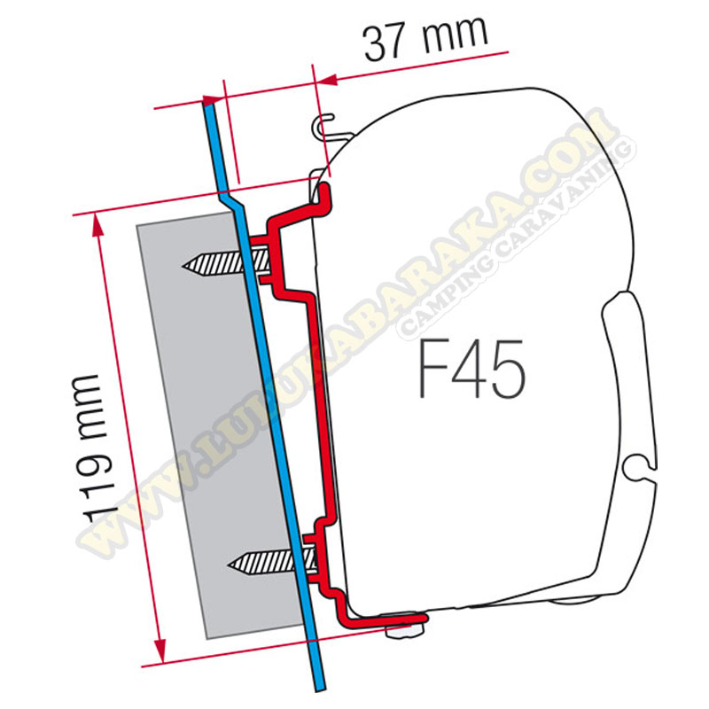 Support F45 Transit High Roof