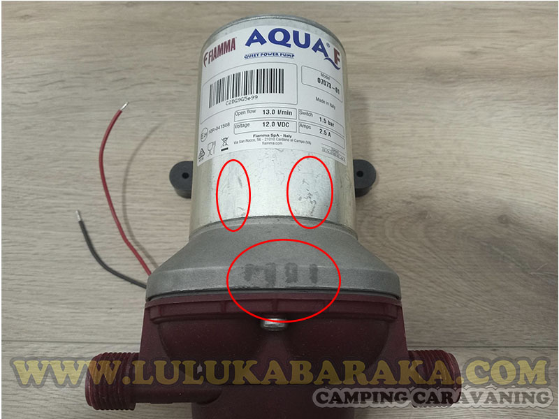 Aqua 8F 13 litres Fiamma (OUTLET)