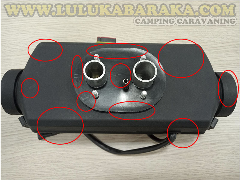 Chauffage Autoterm Air 2D 2 kW 24 V avec commande numérique (OUTLET) 