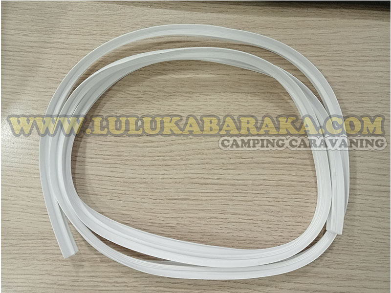 Rebord en T semi-profilé blanc 1 m. (TRACE)