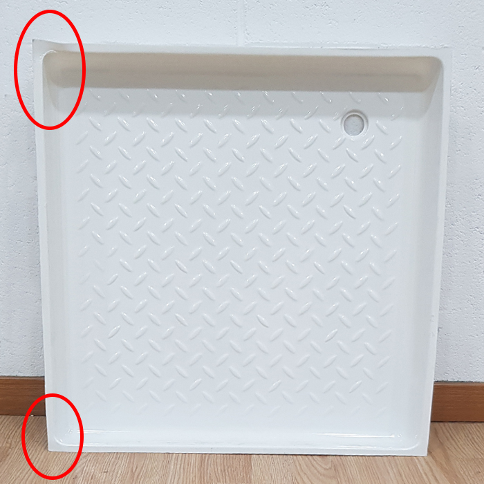 Plateau de douche 60 x 60 encastrable 4 (DEFAILLANCE)