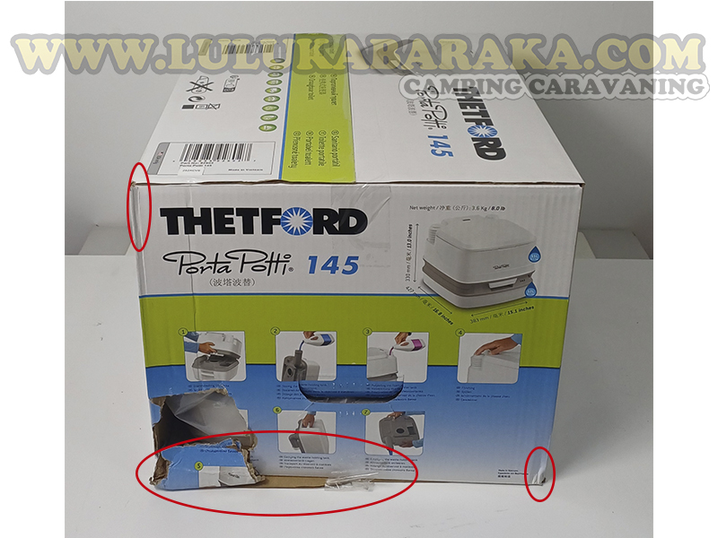 Porta Potti Qube 145  (OUTLET)