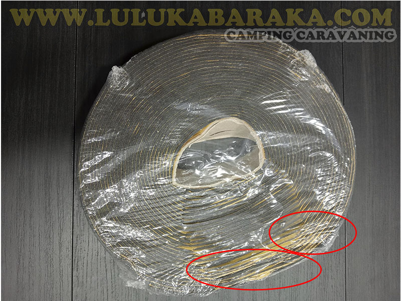Ruban élastomère auto-adhésif (jonction Kaiflex) OUTLET