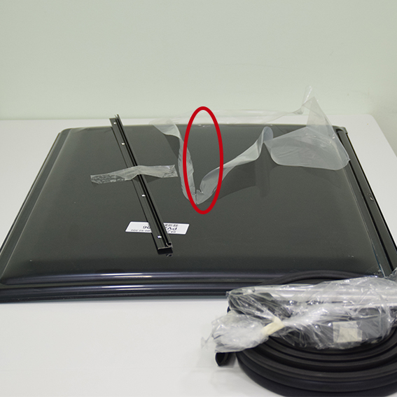 Fenêtre latérale Polyplastic Ducato 816x650mm. (DEFAILLANCE)