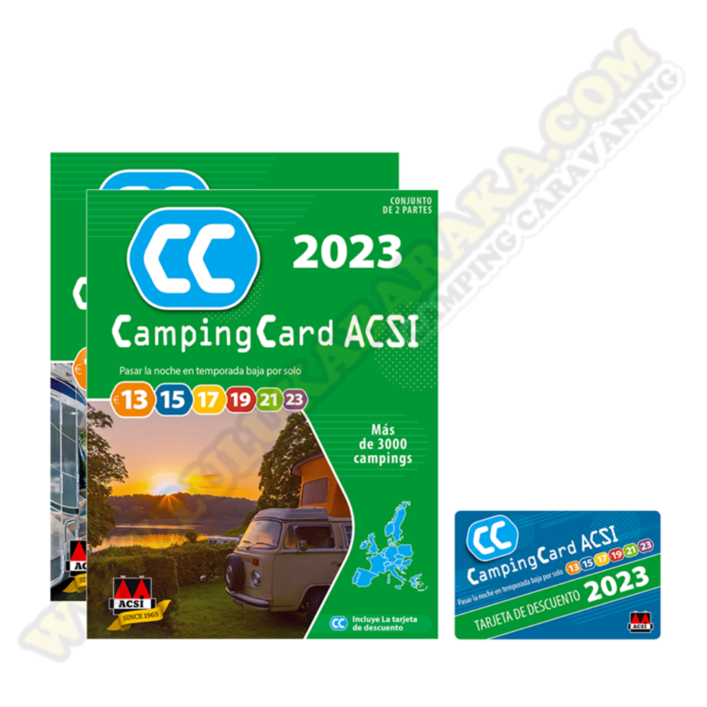 Carte CampingCard ACSI 2023 espagnol