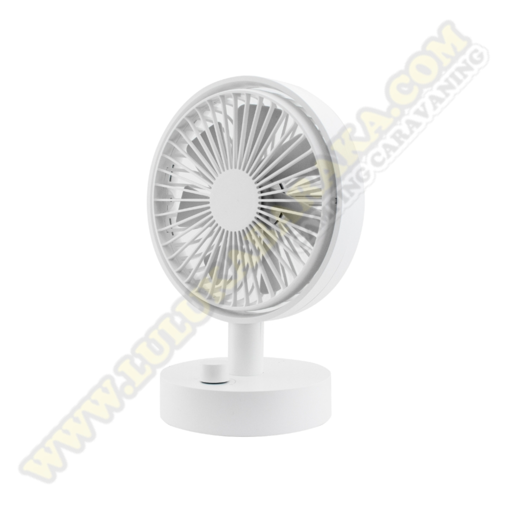 Ventilateur tournant rechargeable