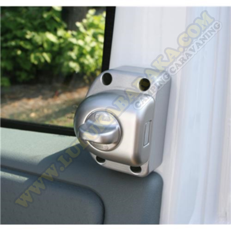 Fiamma Safe Door Guardian - Verrou De Sécurité Intérieur Pour Porte De Camping-car / Caravane - Aluminium Robuste - Lot De 2